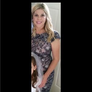 Tadashi shoji size 6 petite cocktail dress